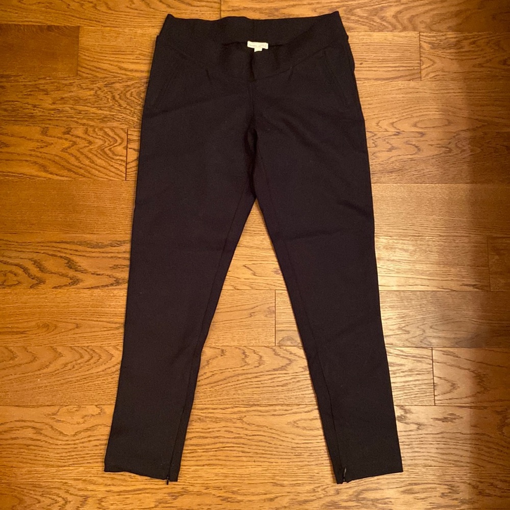 Maternity Pants, beautiful structured fabric - perfect for cooler weather!